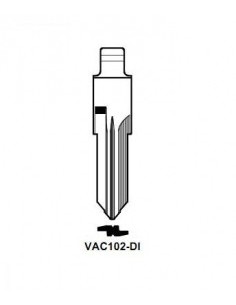 Key blade X X VAC102-DI X