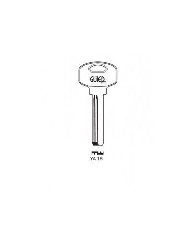 Key blank X X X X YA1B