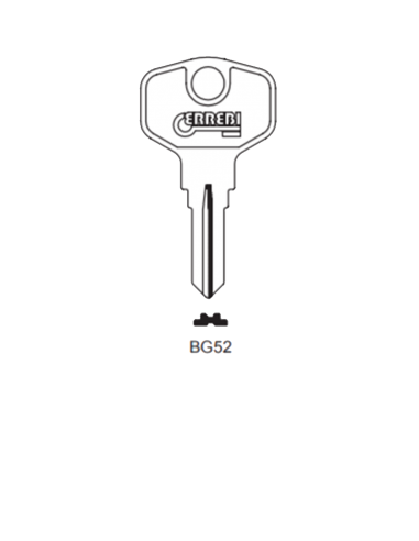 Key blank BG52