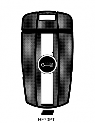 Transponder key shell T00HF70PT