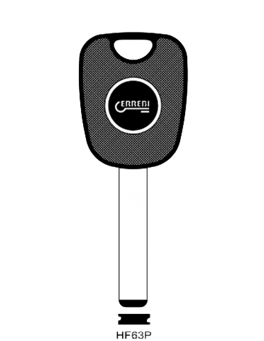 Transponder key shell T00HF63P