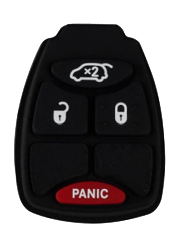 CHR-30 Chrysler rubber button B3+PANIC