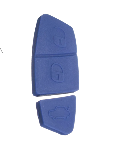FIA-23 Fiat rubber button (blue)  B3