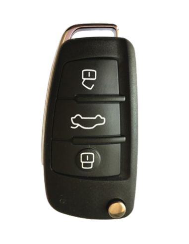 AUD-10 Audi remote flip key shell...