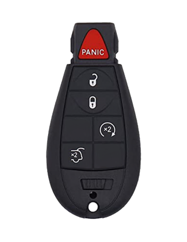 CHR-14 Chrysler smart key shell 4B+PANIC