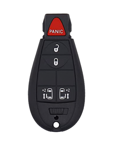 CHR-15 Chrysler smart key shell 4B+PANIC