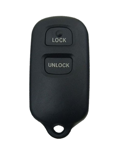 TOY-33 Toyota remote shell 2B+PANIC