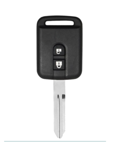 NIS-13 Nissan remote key shell 2B NS8P