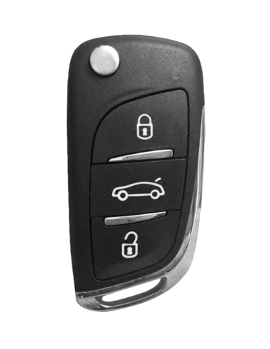 PEU-65 Peugeot flip key shell VA1P...