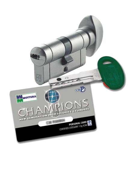 Lock cylinder Mottura Champions C30 82 41X41 mm