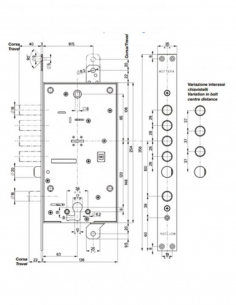 Primary lock Mottura 54797... 2