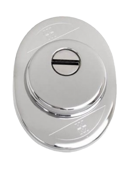 Euro cylinder cover (armoured) Mottura Defender 94KITCR Chrome