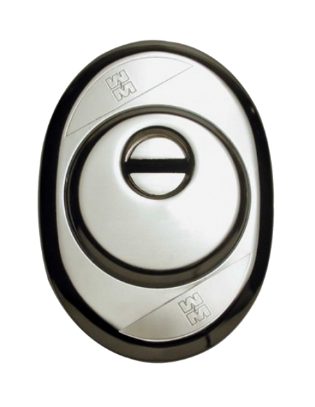Euro cylinder cover (armoured) Mottura Defender 94KITCS Satin Chrome
