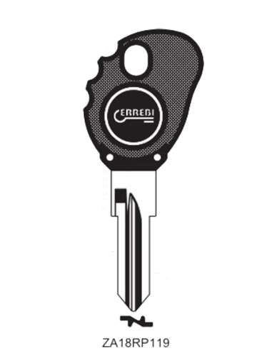 Key blank ZA18RP119