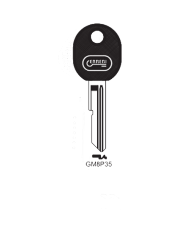Key blank GM8P35