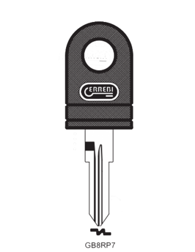Key blank GB8RP7