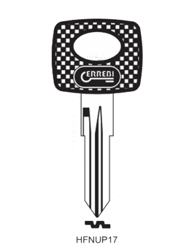 Key blank HFNUP17