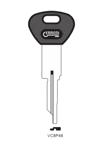 Key blank VC8P48