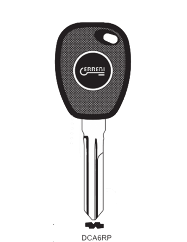 Key blank DCA6RP