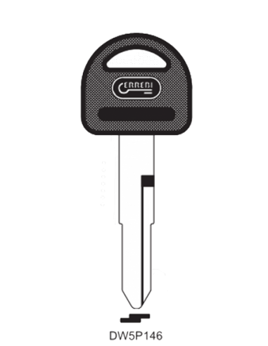 Key blank DW5P146