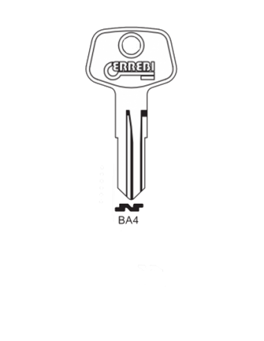 Key blank BA4