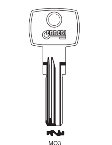 Key blank MO3