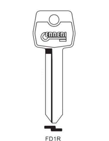 Key blank FD1R