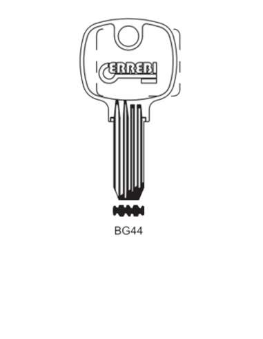 Key blank BG44