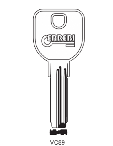 Key blank VC89
