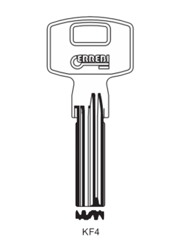 Key blank KF4