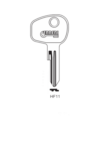 Key blank HF11