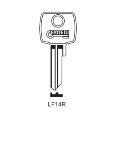 Key blank LF14R