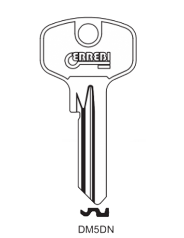 Key blank DM5DN