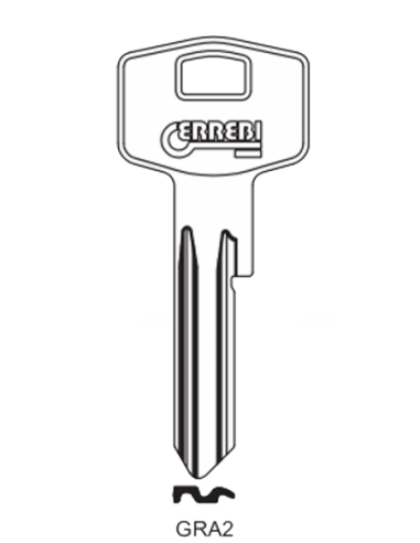 Key blank GRA2