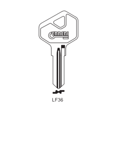 Key blank LF36
