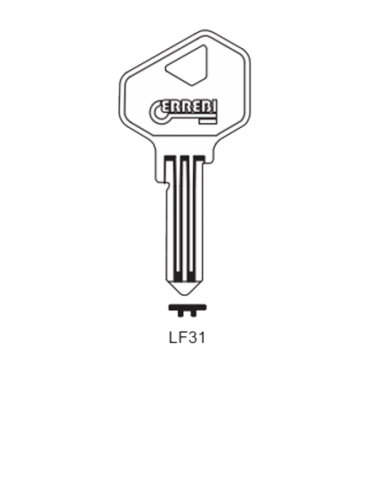 Key blank LF31