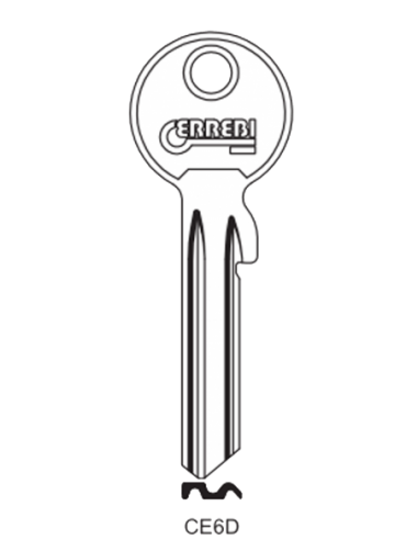 Key blank CE6D