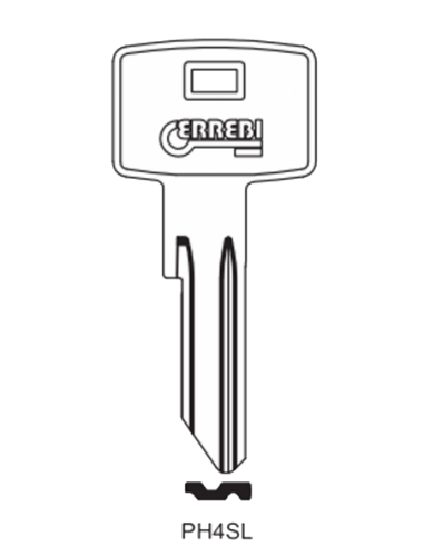 Key blank PH4SL
