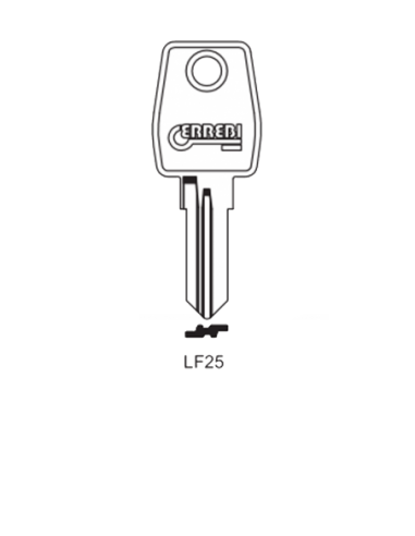 Key blank LF25