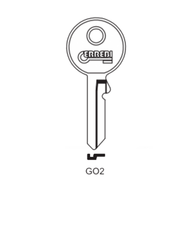 Key blank GO2