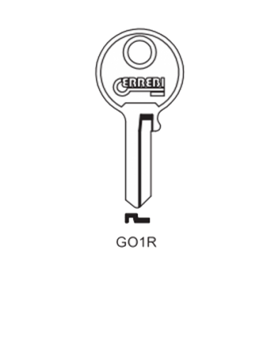 Key blank GO1R