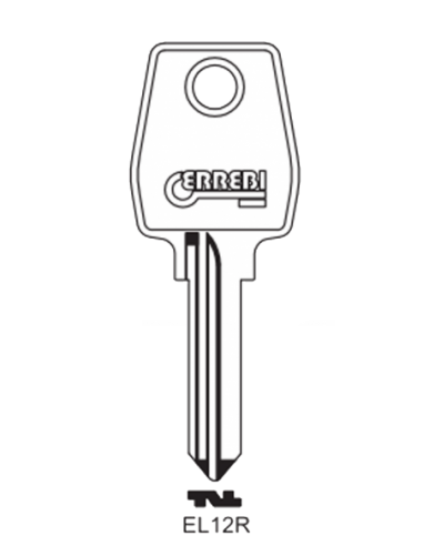 Key blank EL12R