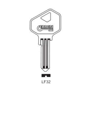 Key blank LF32