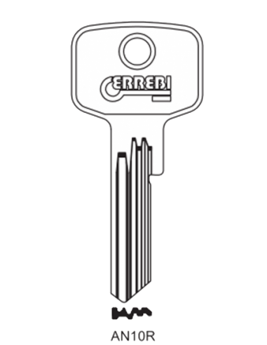 Key blank AN10R