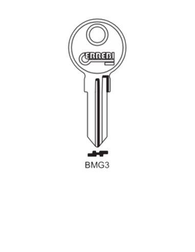 Key blank BMG3