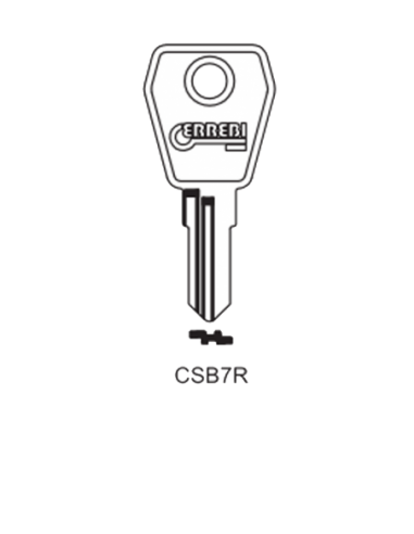 Key blank CSB7R