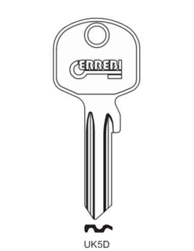 Key blank UK5D