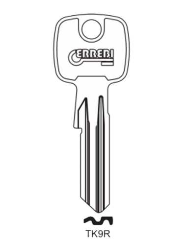 Key blank TK9R