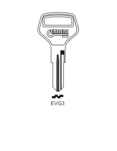 Key blank EVG3