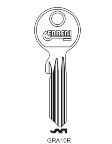 Key blank GRA10R